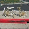 White gold 20 inch lowrider bike built