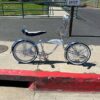 20 inch white lowrider bike