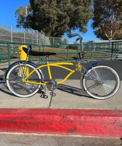 20 inch yellow Lowrider bike