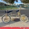 Gold 20 inch lowrider