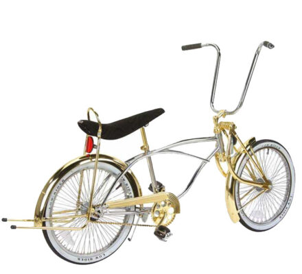 20 LOWRIDER BIKE 533-3 CHROME-GOLD