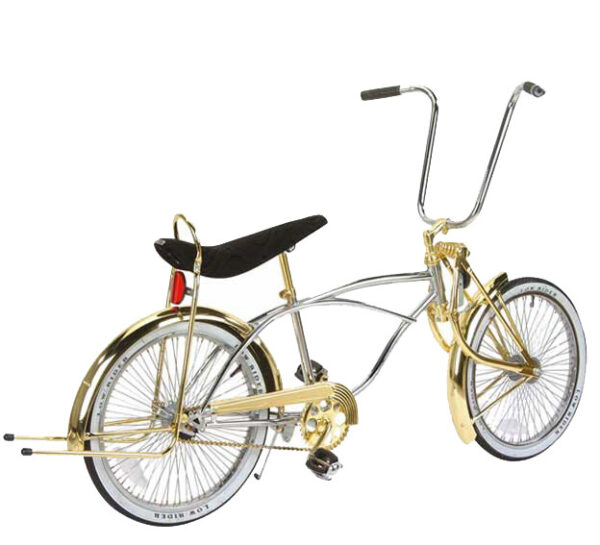 20 LOWRIDER BIKE 533-3 CHROME-GOLD